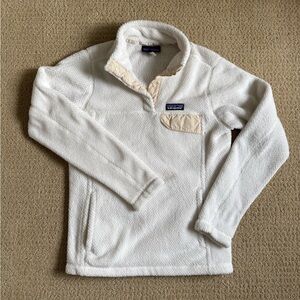 Patagonia Cream Fleece Jacket